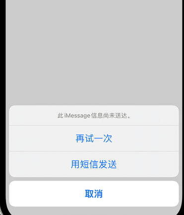 巩义apple维修iPhone上无法正常发送iMessage信息